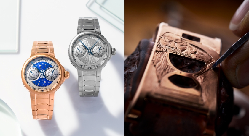 琺瑯星空、金雕神話！Chronoswiss把閱讀時間打造成收藏級藝術品