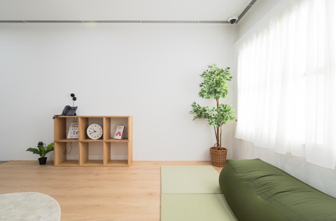 MUJI RENOVATION空間改造企劃為臺中市立美術館打造「安靜空間」。(MUJI提供，以下同)