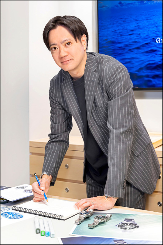 Grand Seiko產品設計師吉田顯來台分享腕錶設計理念。