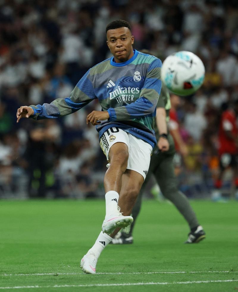 Kylian Mbappé。（路透）