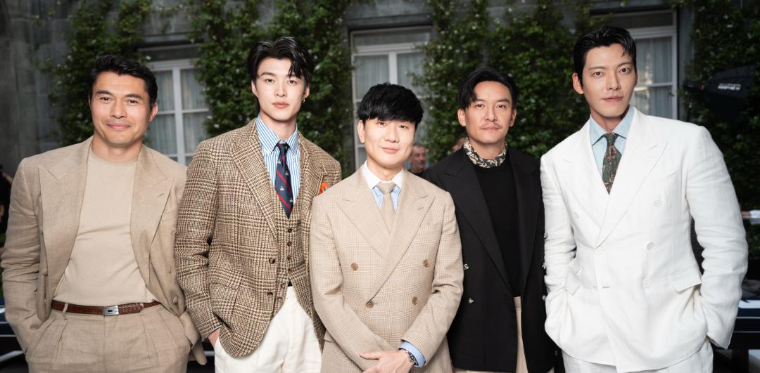 金宇彬、張震、林俊傑「次元破壁」同框！RALPH LAUREN男神陣容太夢幻