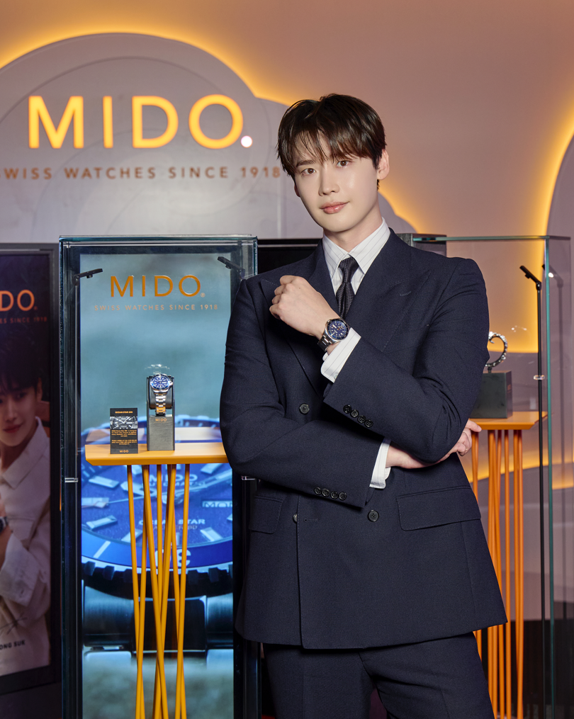 李鍾碩出席MIDO全新Ocean Star 200系列發表會。(MIDO提供，以下同)