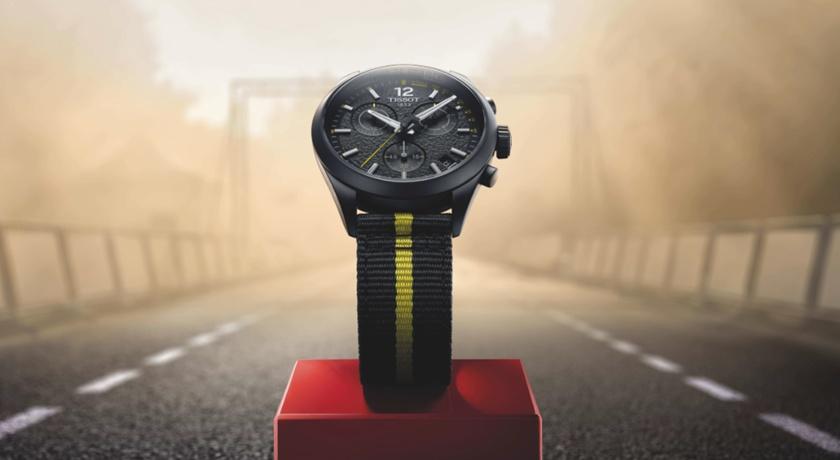 天梭TISSOT PR100環法特別版搭瀝青錶盤！63萬冠軍車也在台亮相