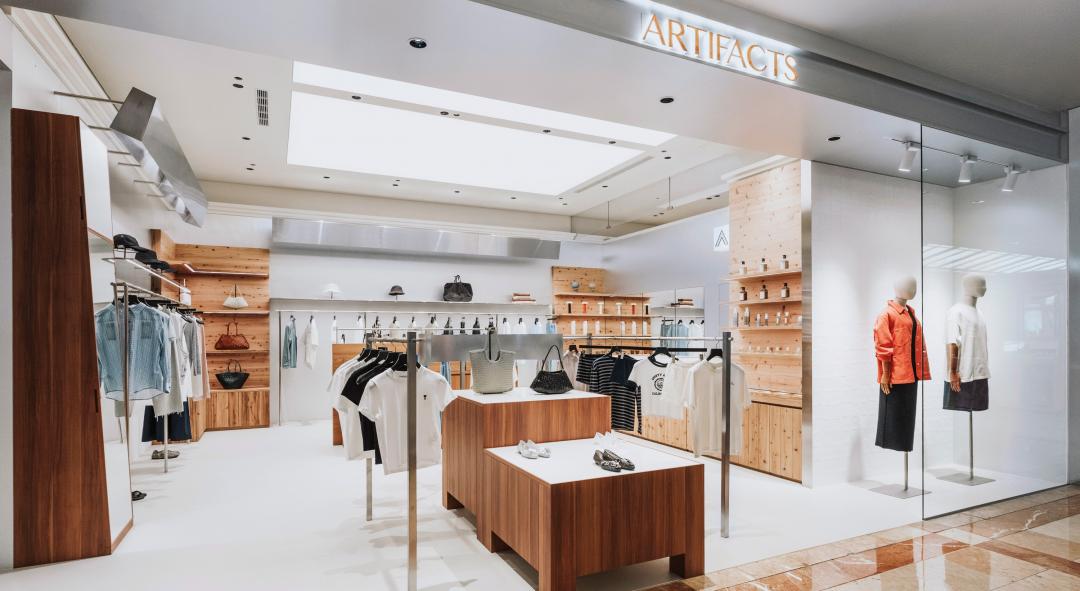 ARTIFACTS正式進駐新光三越南西一館一樓。