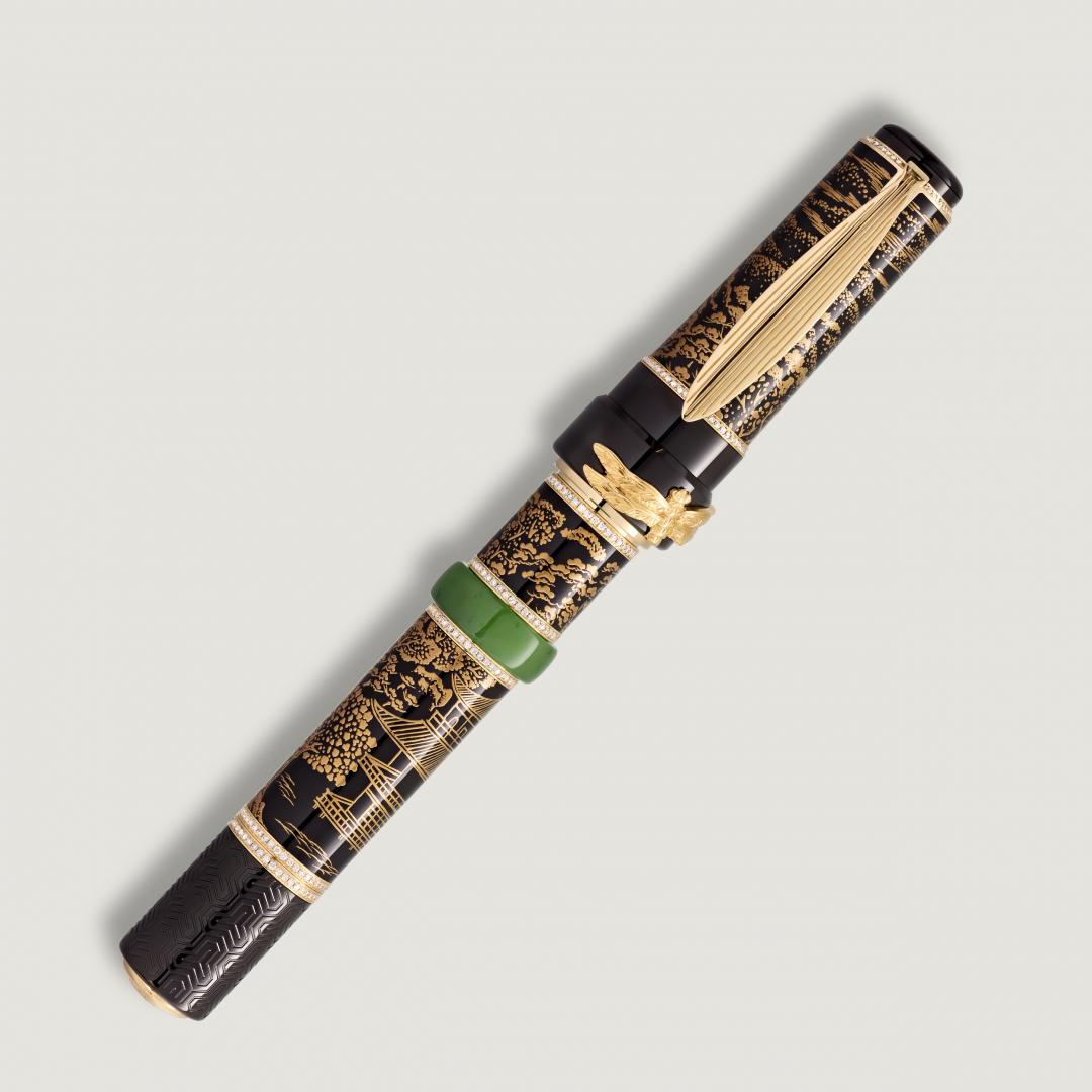 MONTBLANC高藝術性系列向工藝致敬限量版10，約9,588,800元。