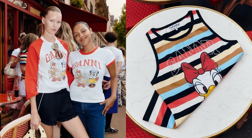 GANNI三度攜手Disney!米妮、黛西鴨變身巴黎女孩 法式復古風萌翻 GANNI三度攜手Disney!米妮、黛西鴨變身巴黎女孩 法式復古風萌翻