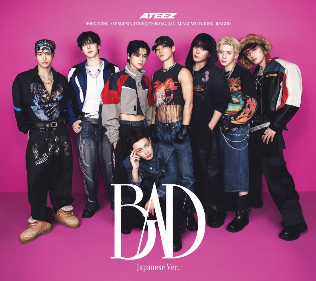 ATEEZ即將在日本發行全新單曲《BAD》，官方陸續釋出預告概念照。