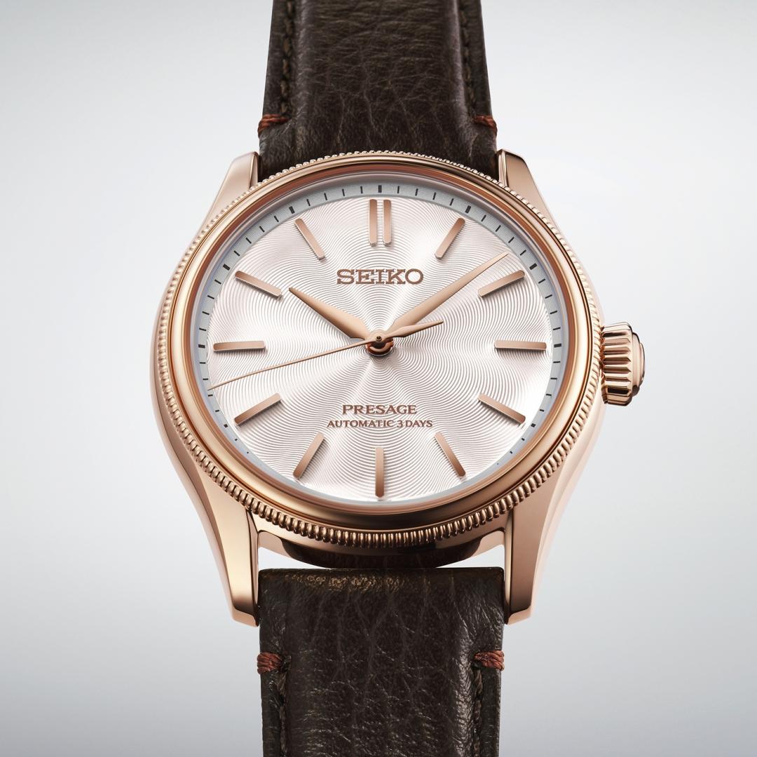 SEIKO Presage Classic Series系列HCC008錶款，全球限量2,000只，36,500元。（SEIKO提供，以下同）