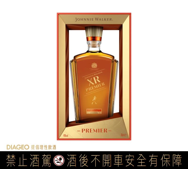 Johnnie Walker XR Premier尊藏蘇格蘭威士忌，酒精濃度40%，700ml，2,250元。（DIAGEO提供）