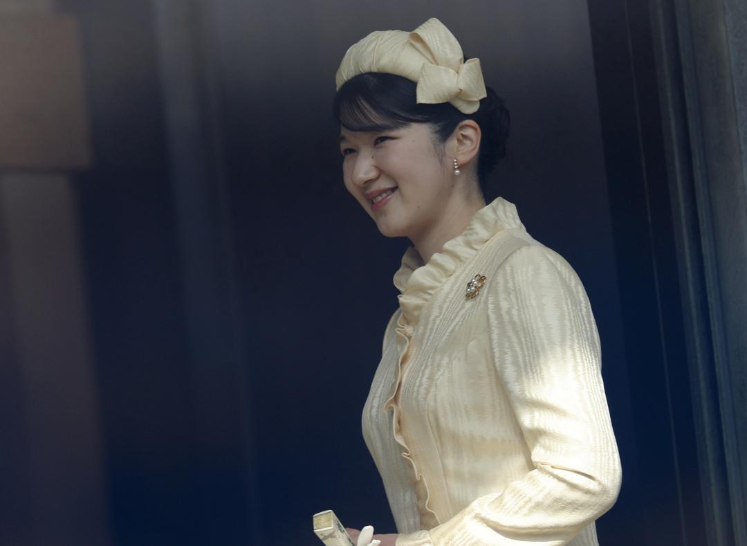 愛子公主以親民形象受到喜愛。(歐新社)