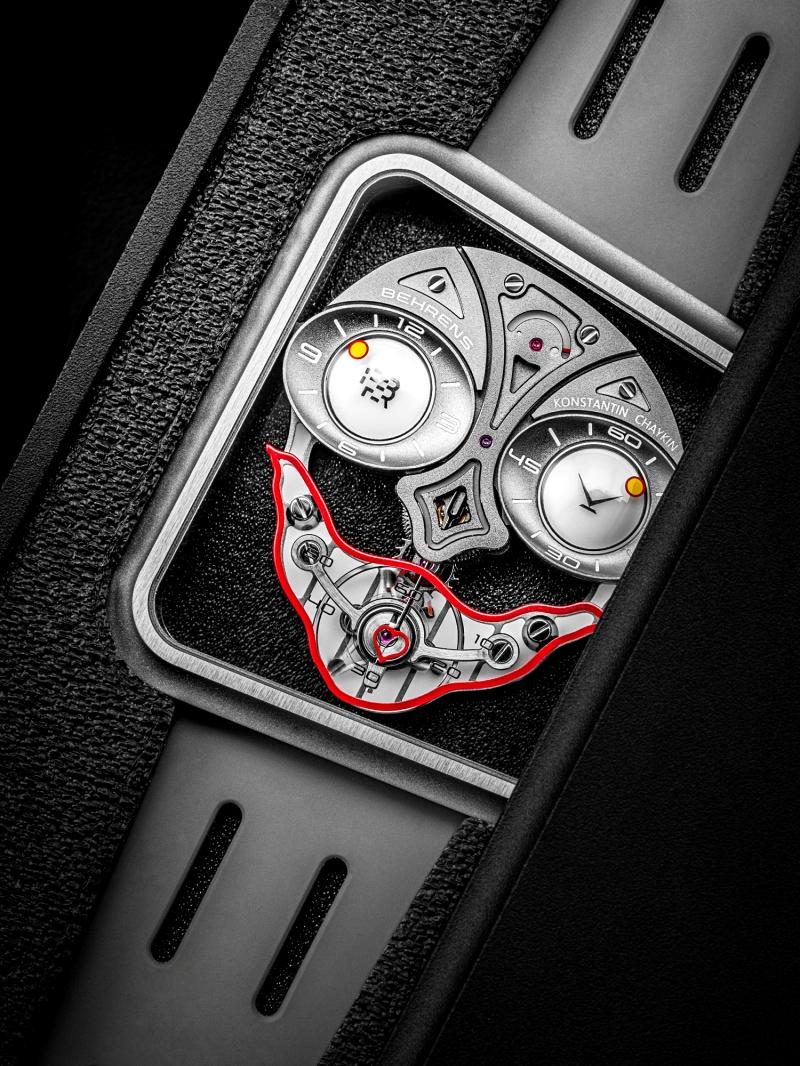 BEHRENS × Konstantin Chaykin Ace of Hearts鈦合金限量聯名腕錶。（SHH提供）