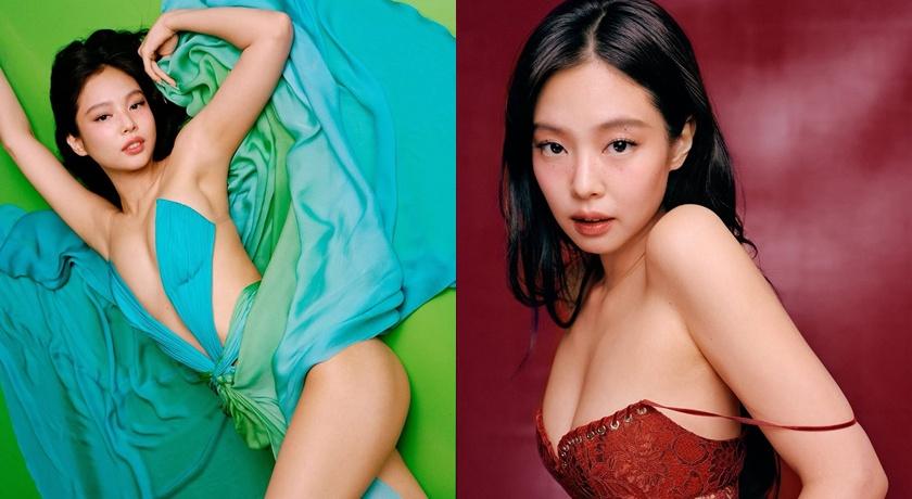 「封面收割機」Jennie連換6套造型!深V開到肚臍 大膽露腿根尺度無極限