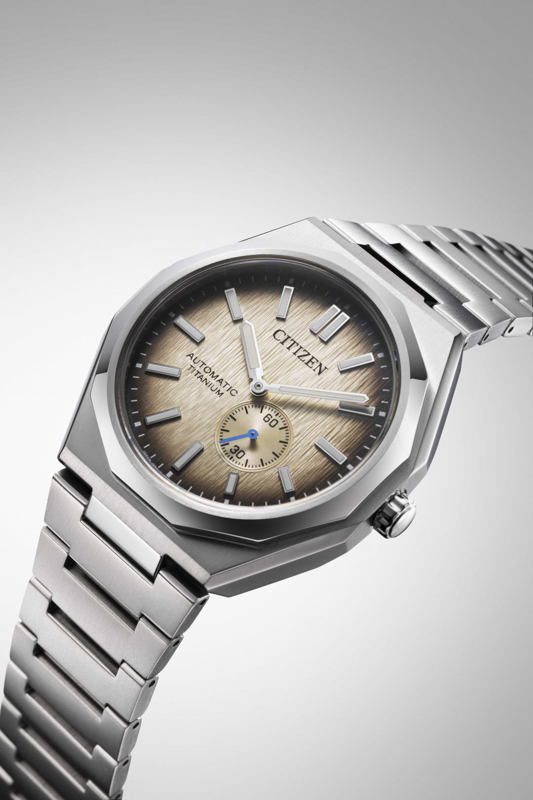 CITIZEN Zenshin 60系列NK5020-58P錶款， 23,800元。