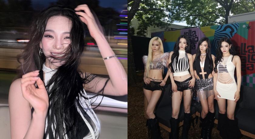 Karina下班模式照樣辣！睡衣照流出 仙氣白洋裝洩大片裸背 