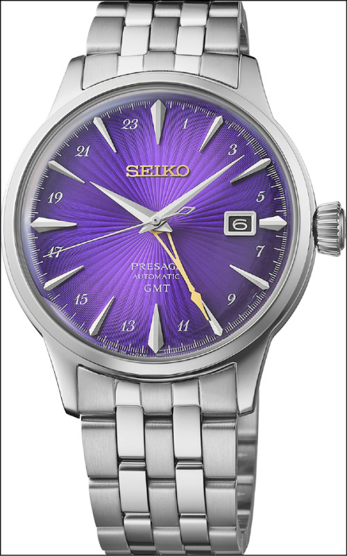 SEIKO Presage錶款以調酒大師的創作為靈感。全球限量6,000只，每只20,500元。