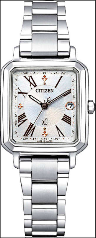 CITIZEN全新xC系列ES9500-51A錶款，台灣限量100只，每只34,900元。