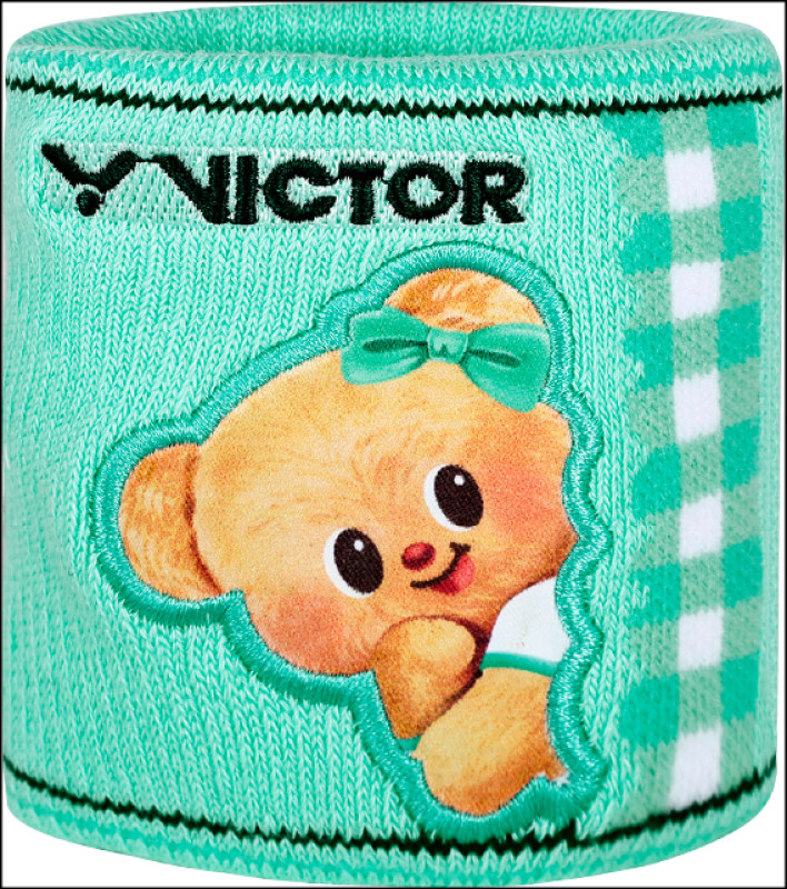 VICTOR×Butterbear聯名系列運動護腕，200元。