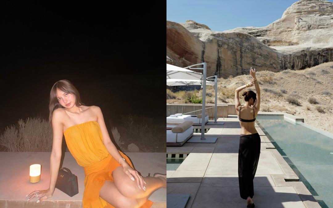 Lisa海島度假徹底解放火辣S曲線好身材。