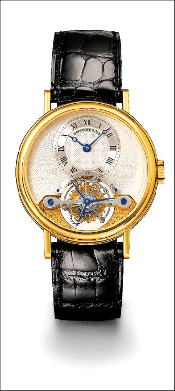 寶璣於1989年推出的首款陀飛輪腕錶Classique Tourbillon 3350。