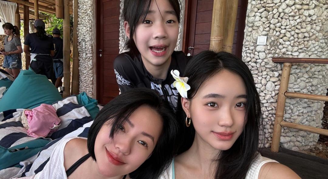 小S三名女兒感情相當緊密。