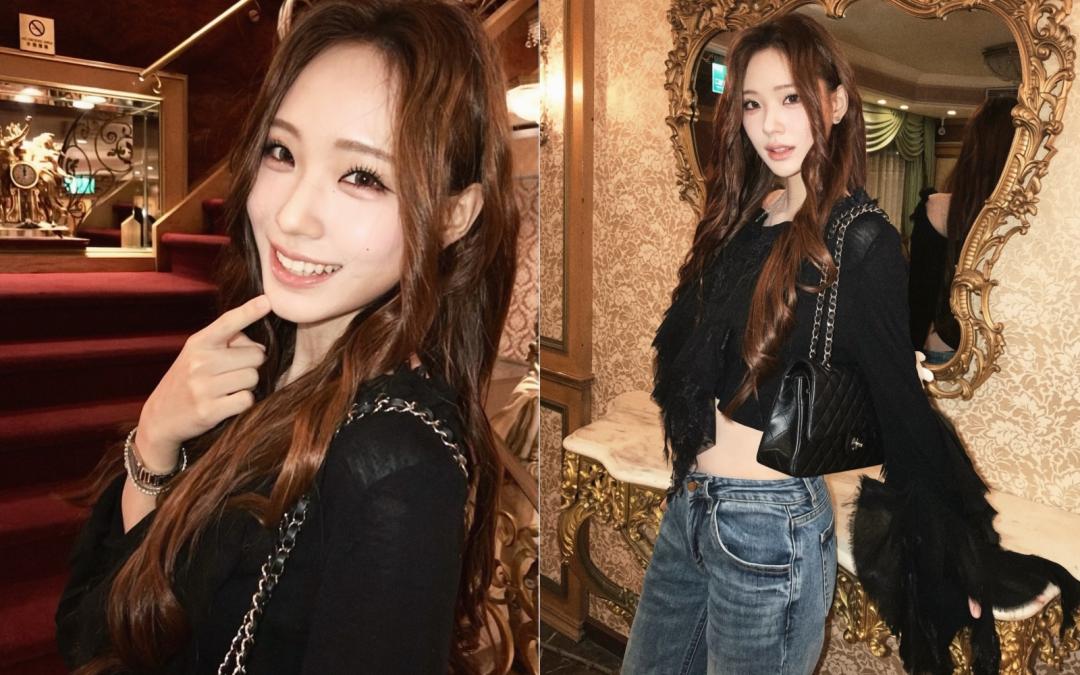 Lily新照以黑色系波希米亞米亞風格，詮釋慵懶個性氛圍。