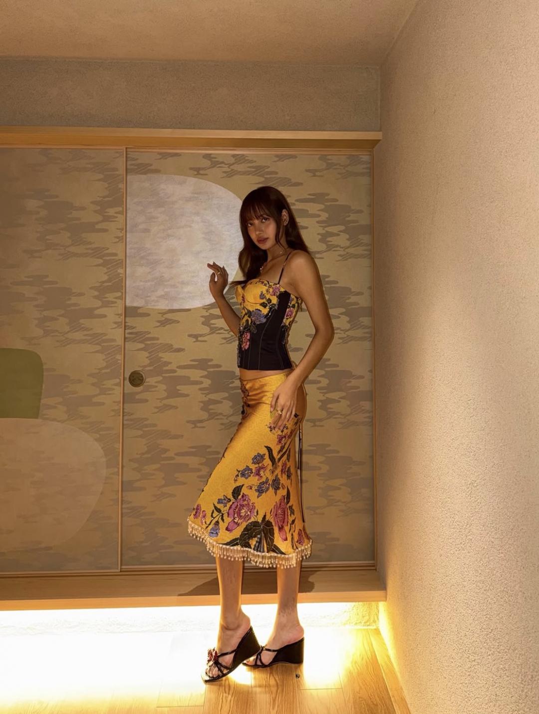 Lisa的京都度假造型。