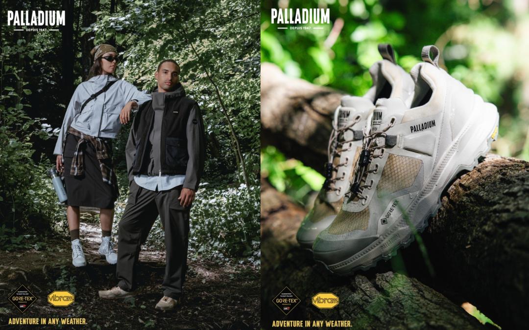 雨彈狂炸通勤族必收！PALLADIUM首度聯名GORE-TEX 防水鞋雷雨狂轟也乾爽