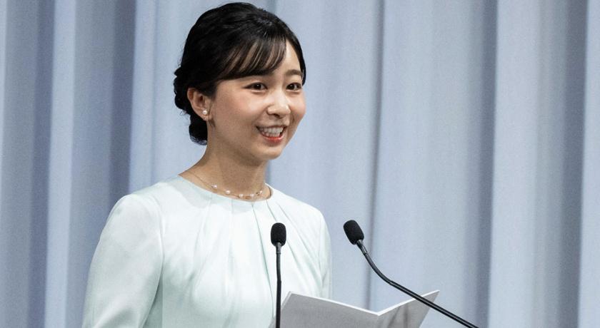 日本佳子公主。（法新社）