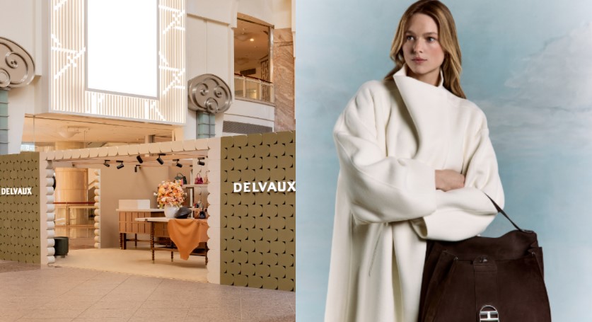 Delvaux快閃店限時進駐101 標誌性Arsenal皮革元素妝點外牆 全新手袋同步捎來柔軟輪廓