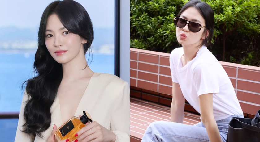 宋慧喬人前人後反差超大！巴黎觀光客造型全被拍 每一套都清純如大學生