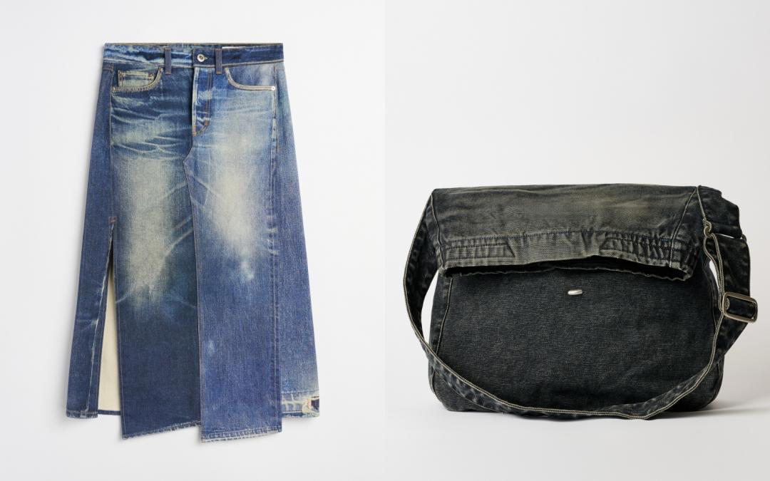 （左起）CRAFT SKIRT（NT$17,280）、SLING BAG（NT$14,580）。