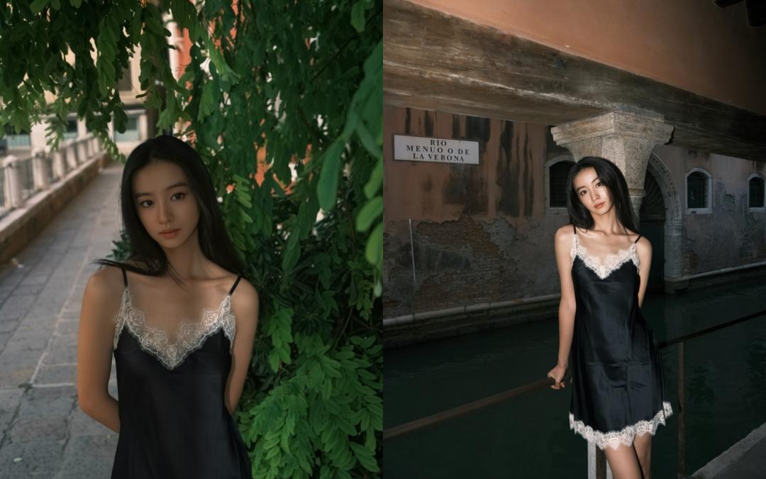 在「姊姊視角」凝視下的光希，展現舒適自信的極佳狀態。