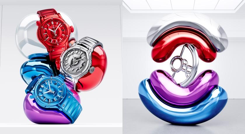 經典雕塑《氣球狗》變成腕錶！Jeff Koons攜HUBLOT連錶圈都圓圓的超萌