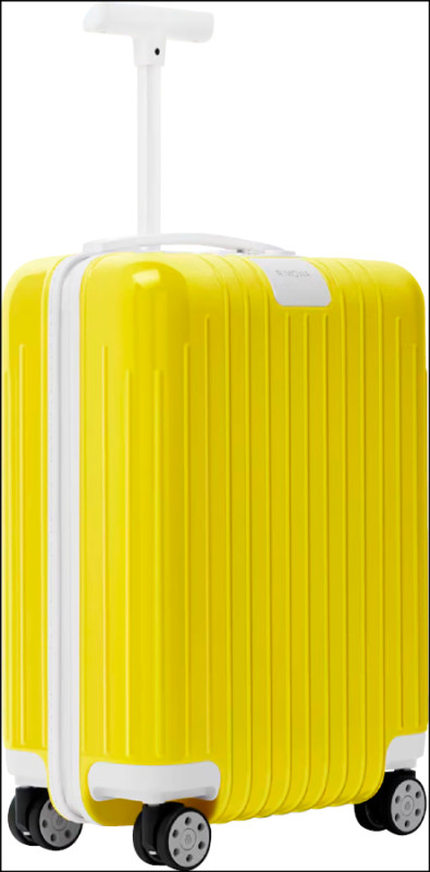 Essential Lite系列Cabin U行李箱，推出全新蜂黃色50×35×20cm，25,800元。