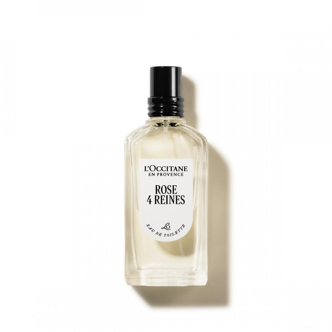 L'OCCITANE復刻版四個皇後玫瑰淡香水50ml，推薦價2,580元（新光三越獨家）。