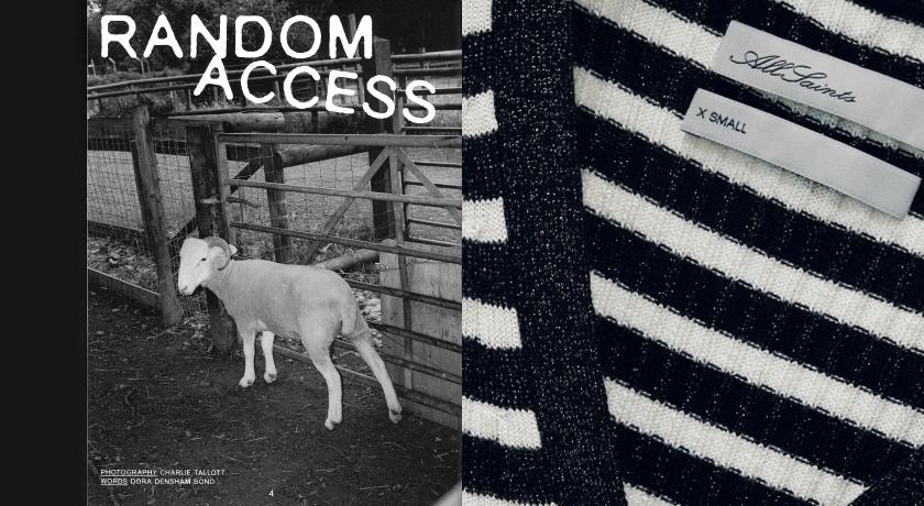 AllSaints把「倫敦魂」做成一本雜誌!《The Ram》龐克排版超有態度 AllSaints把「倫敦魂」做成一本雜誌!《The Ram》龐克排版超有態度
