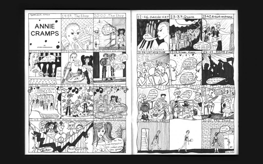 《The Ram》大量運用手繪漫畫、黑白插畫與不規則排版，刻意保留地下刊物般的粗獷質感，記錄當代倫敦次文化樣貌。