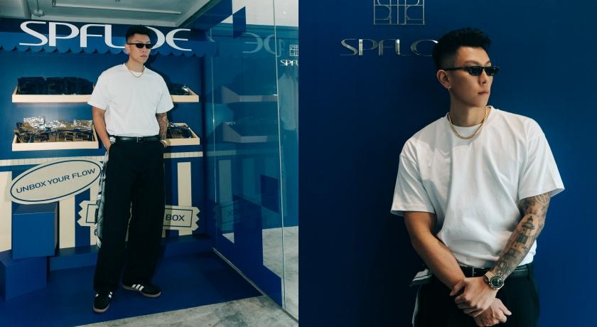 E.SO瘦子為SPFLOE六週年期間限定店助陣，現場演出經典歌曲炒熱週五夜氣氛。
