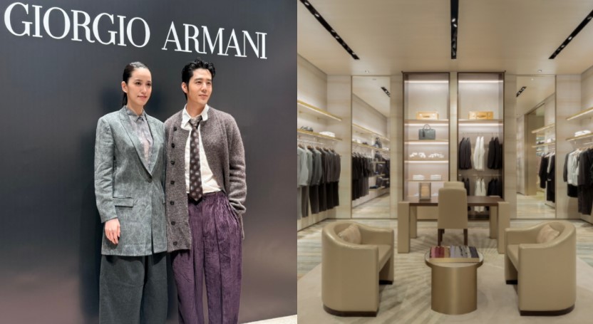 Giorgio Armani秋冬新作齊聚台中 規劃MTM量身訂製專屬空間 18套時裝典藏同步限時首展