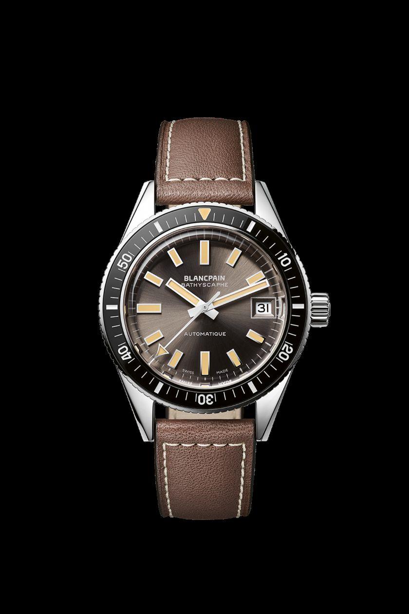 Blancpain Bathyscaphe 70週年限量版腕錶，13,800瑞士法郎（約台幣550,000元），全球限量300只。（Blancpain提供，以下同）