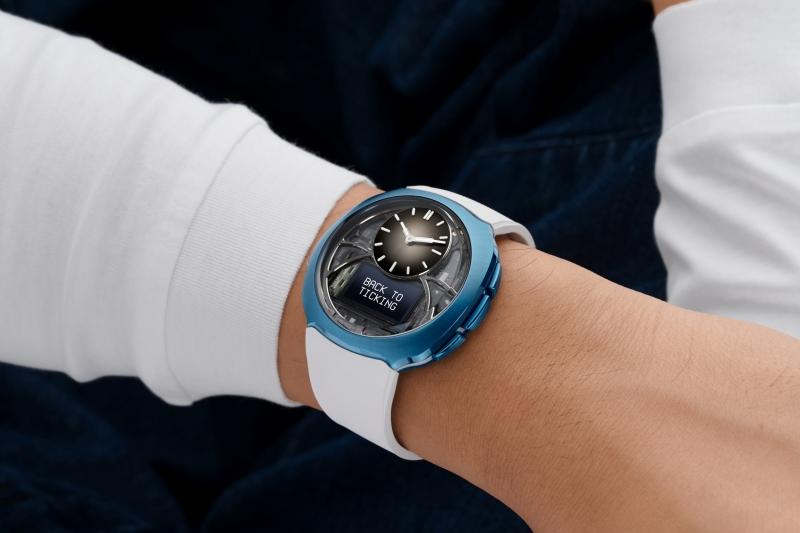 亨利慕時推出全新Off-Grid電子腕錶。（H. Moser & Cie.提供）