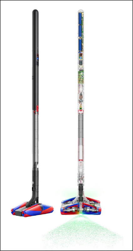 Dyson PencilVac Fluffycones筆型吸塵器，原價21,900元、特價19,999元，買即贈「PencilVac專用電池」（91折，獨家）。