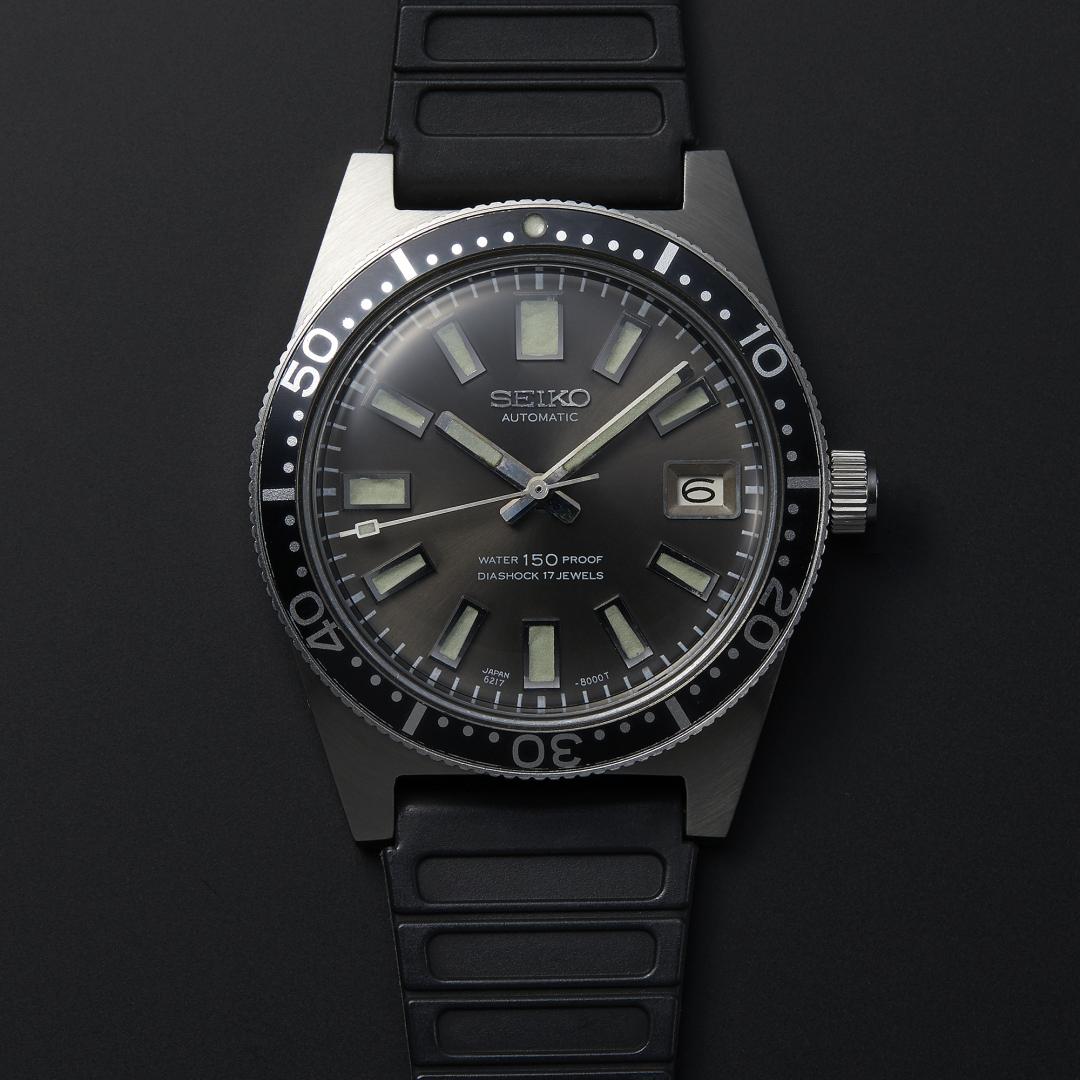 SEIKO在1965年推出的首款潛水錶「62MAS」。(SEIKO提供，以下同)