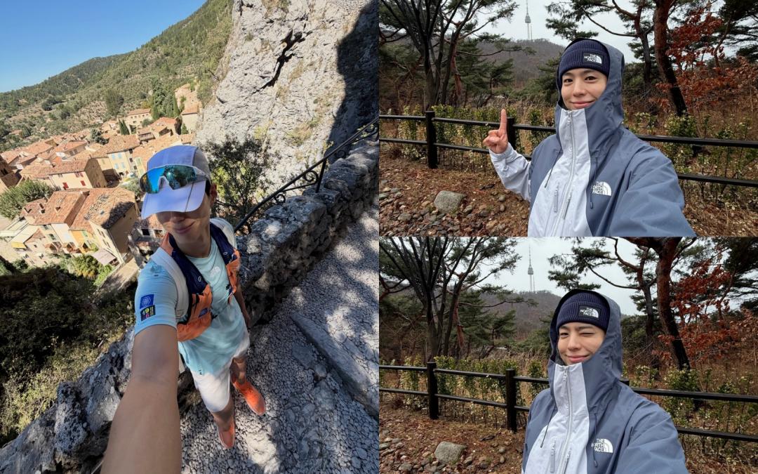樸寶劍私下就是The North Face狂粉，登山健行首選裝備就是The North Face。