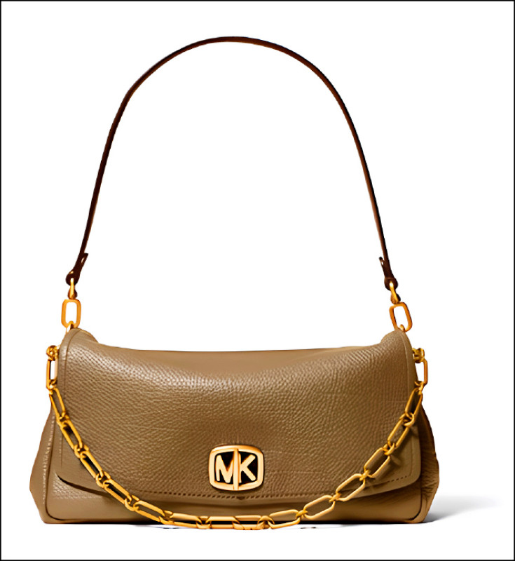 板橋大遠百：Michael Kors BRYANT橄欖綠色肩背提包，推薦價14,300元。