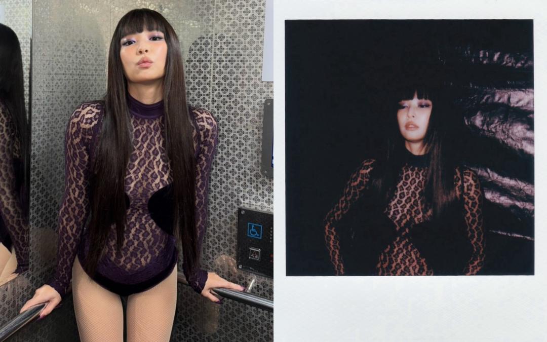 Jennie以紫色透明豹紋裝登上舞台，極致性感尺度再次讓人看傻眼。