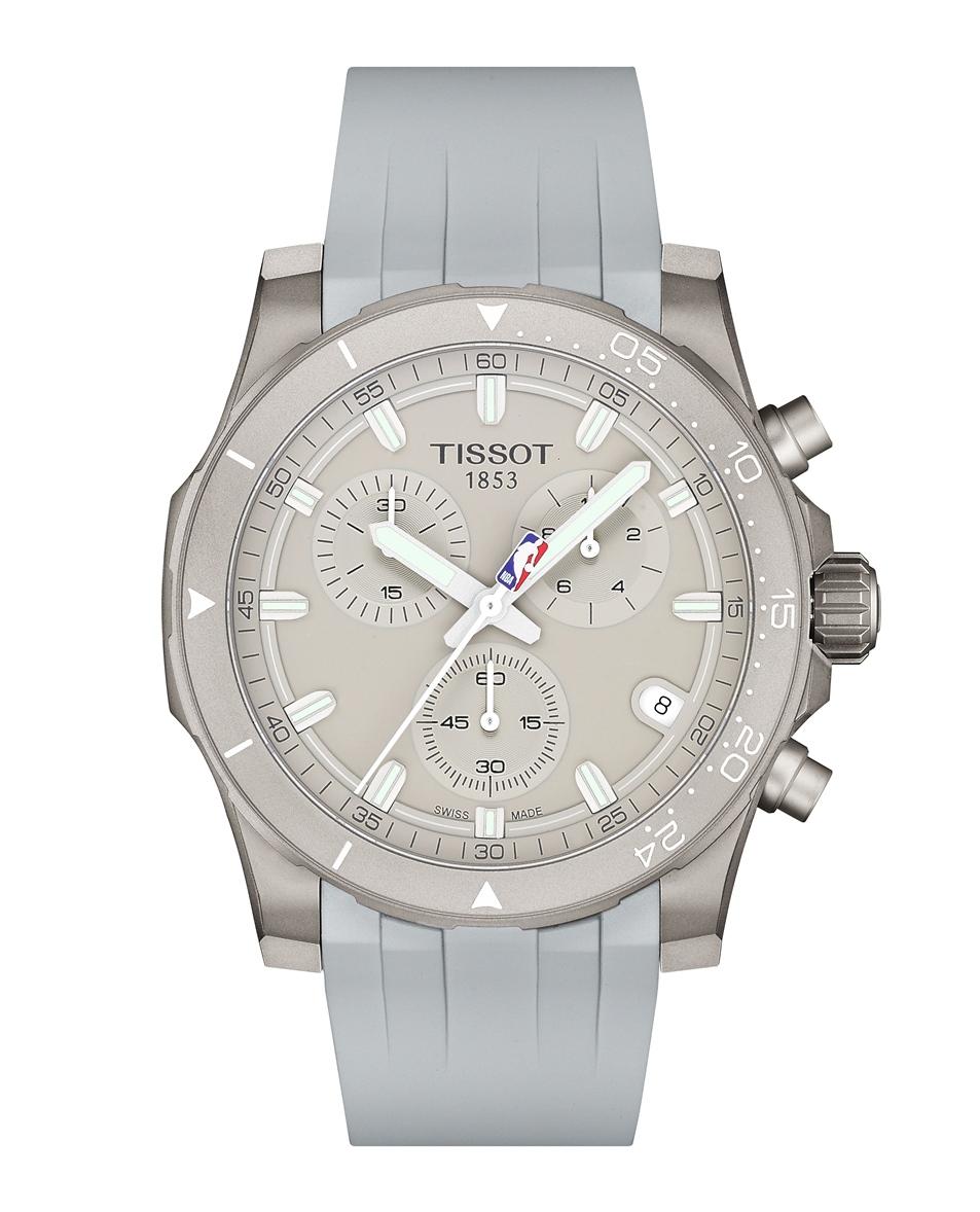 TISSOT全新Supersport系列NBA聯名特別版腕錶，15,500元。