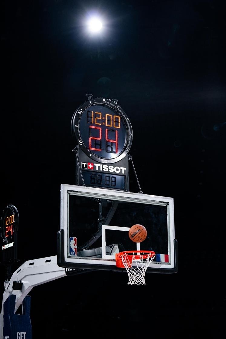 TISSOT與NBA共同研發第2代24秒進攻計時器公開，定義未來比賽節奏。