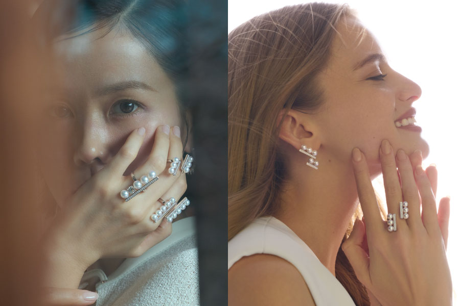 TASAKI balance演繹幾何對比韻律感 直式排列訴說簡約平衡美