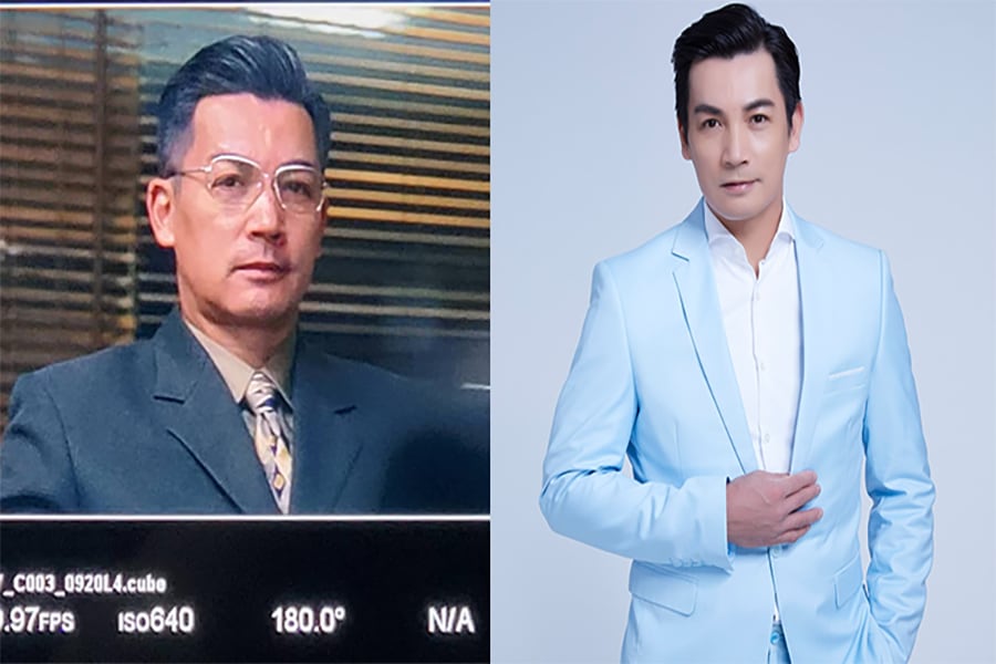 太凍齡不科學《華燈》男神老妝上戲